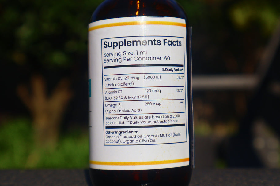 Vitamin D3 & K2