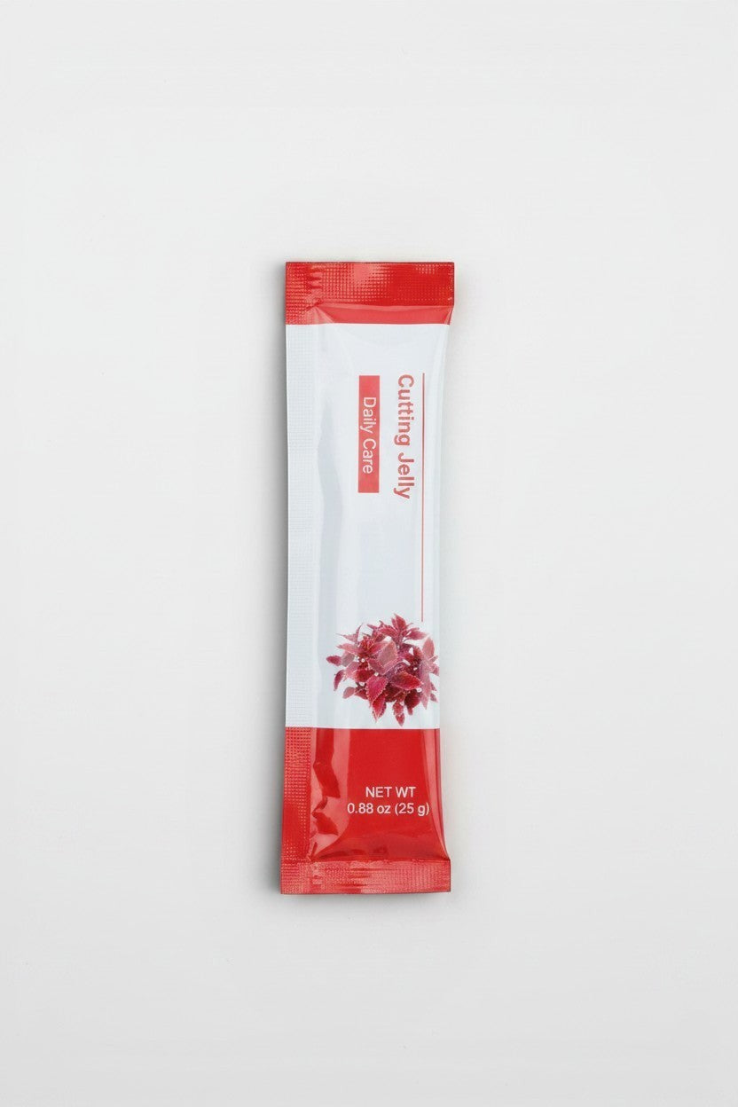 Pulse 360º Glow Cutting Jelly stick pack with 1,200mg Garcinia Cambogia extract for weight management support.