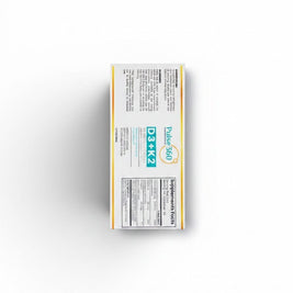 Pulse 360º Glow Vitamin D3 and K2 supplement box showing supplement facts and usage instructions on a white background